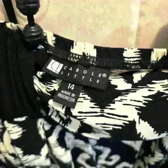 Carole Little Maxi Dress,Size 14 - Picture 3 of 6